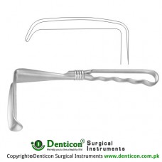 Kelly Retractor Stainless Steel, 26 cm - 10 1/4" Blade Size 50 x 40 mm